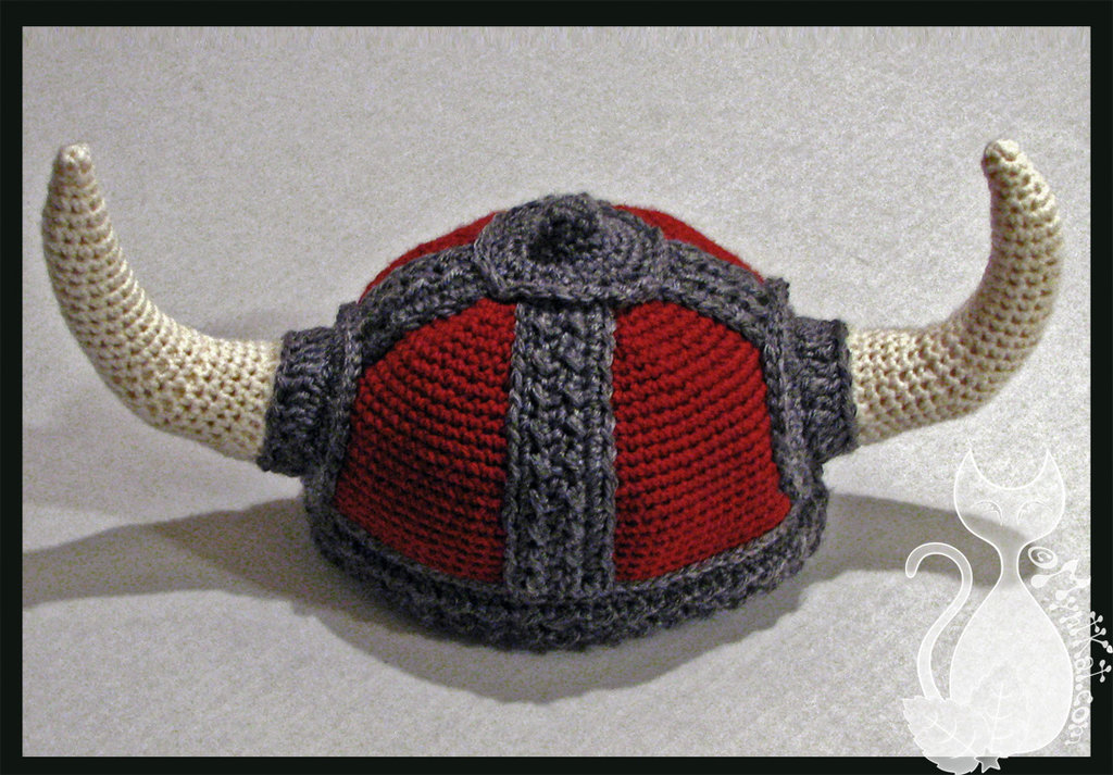 Crochet Baby Viking Hat Free Pattern Amelia's Crochet