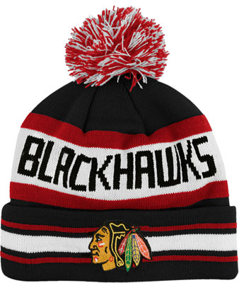 blackhawks winter hat