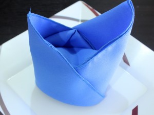 Bishop Hat Napkin Fold