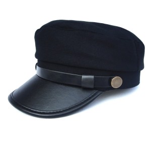 Black Cadet Hat