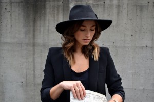 Black Fedora Hats for Women