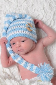 Crochet Baby Elf Hat