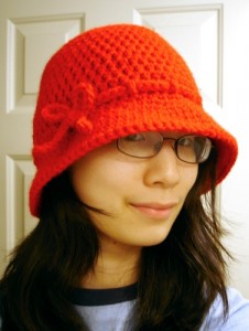 Crochet Cloche Hat