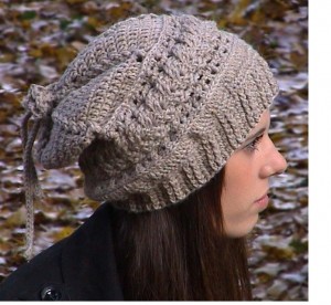 Crochet Slouch Hat Pattern