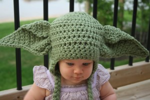 Crochet Yoda Hat