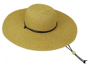 Flat Brim Straw Hat