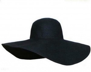 Floppy Sun Hat Black