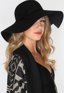  Floppy Wool Hat