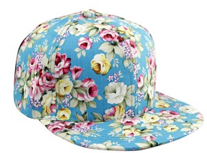 Floral Fitted Hat