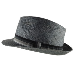 Gray Fedora Hat for Women