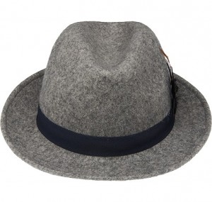 Grey Fedora Hat