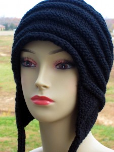 Knit Hat with Ear Flaps