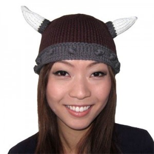 Knit Viking Hat