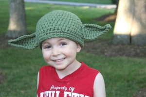 Knit Yoda Hat