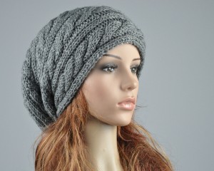 Knitted Slouch Hat