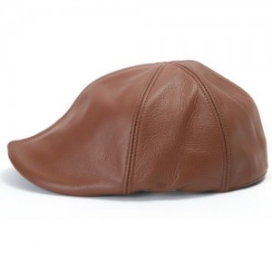 Leather Gatsby Hat