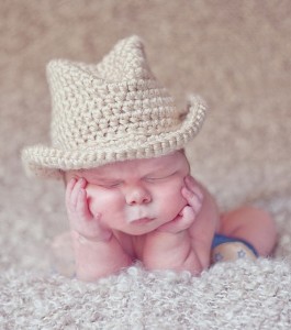 Newborn Cowboy Hat