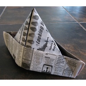 Paper Sailor Hat