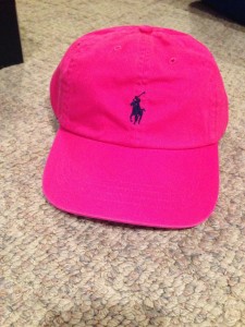 Pink Polo Hat