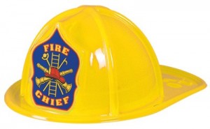 Plastic Fireman Hat