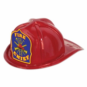 Plastic Fireman Hats