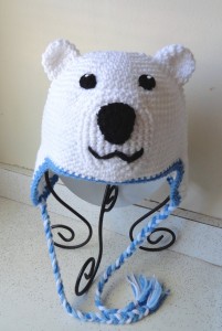 Polar Bear Hat Crochet Pattern