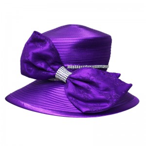 Purple Church Hats