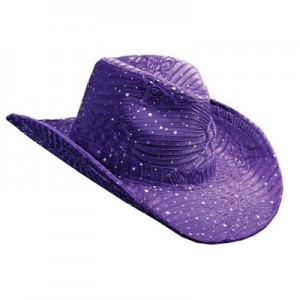 Purple Cowgirl Hat