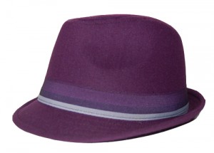 Purple Fedora Hat