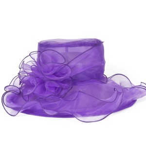 Purple Hats for Weddings