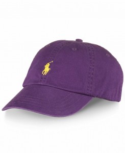 Purple Polo Hat