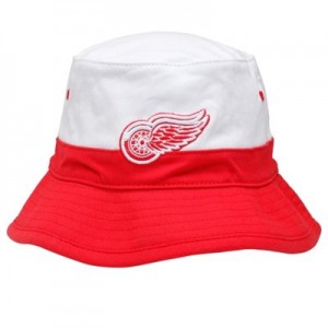 Red and White Bucket Hats