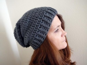 Slouch Hat Crochet