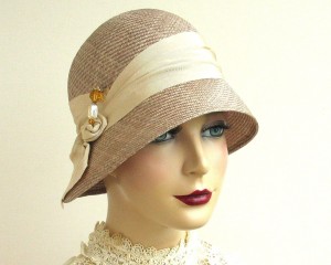 Straw Cloche Hat