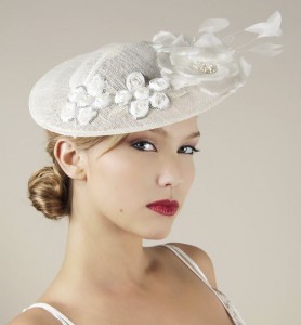 White Fascinator Hat