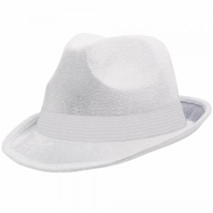 White Fedora Hat for Men