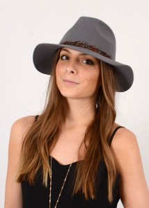 Wide Brim Wool Hat