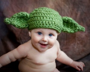 Yoda Baby Hat