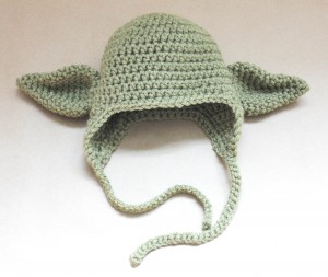 Yoda Crochet Hat