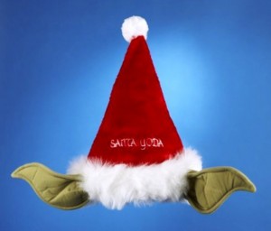 Yoda Santa Hat