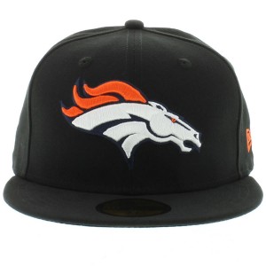 Black Broncos Hat