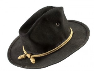 Black Campaign Hat