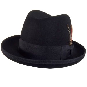 Black Fedora Hat