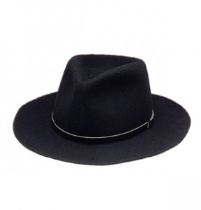 Black Fedora Hat Image