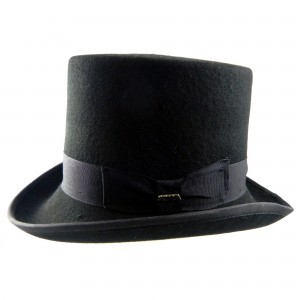 Black Felt Top Hat
