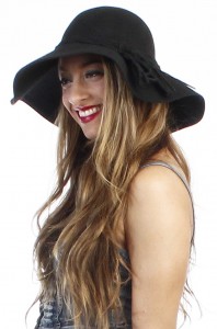 Black Floppy Hat Picture