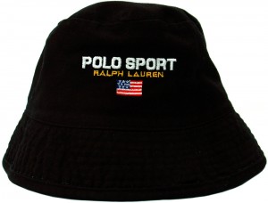 Black Polo Bucket Hat