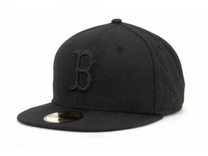 Black Red Sox Hat