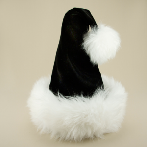 Black Santa Hat Photo