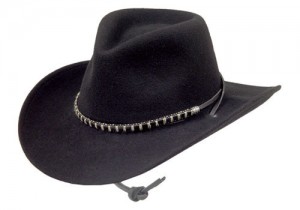 Black Stetson Cowboy Hat